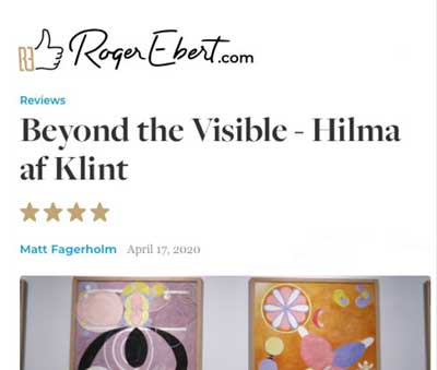 Beyond the Visible Hilma af Klint